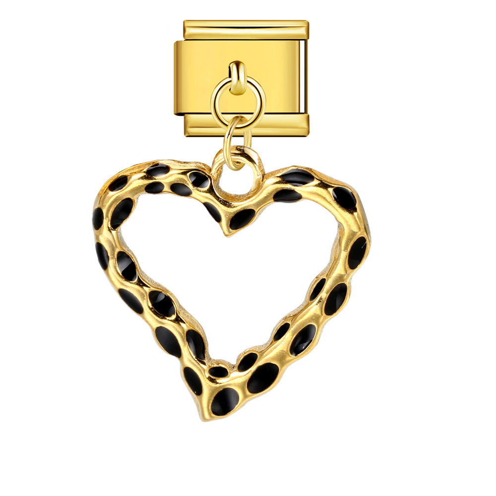 Cross-border Charms Personalized Handmade Creative Versatile Gold Pendant Fashion Retro Modular Bracelet Accessories