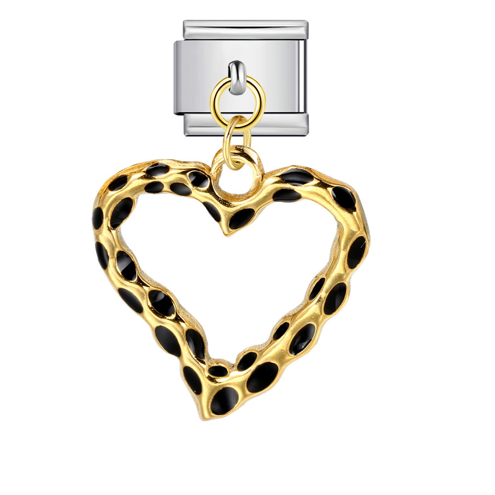 Cross-border Charms Personalized Handmade Creative Versatile Gold Pendant Fashion Retro Modular Bracelet Accessories