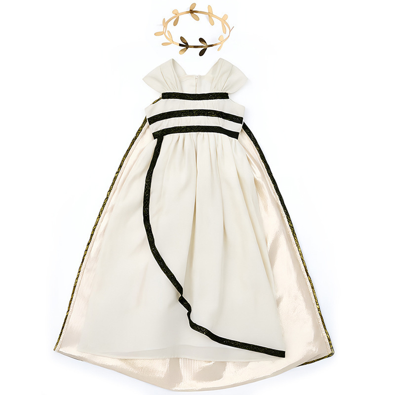 Halloween costume, Greek style birthday party dress, Greek goddess white dress
