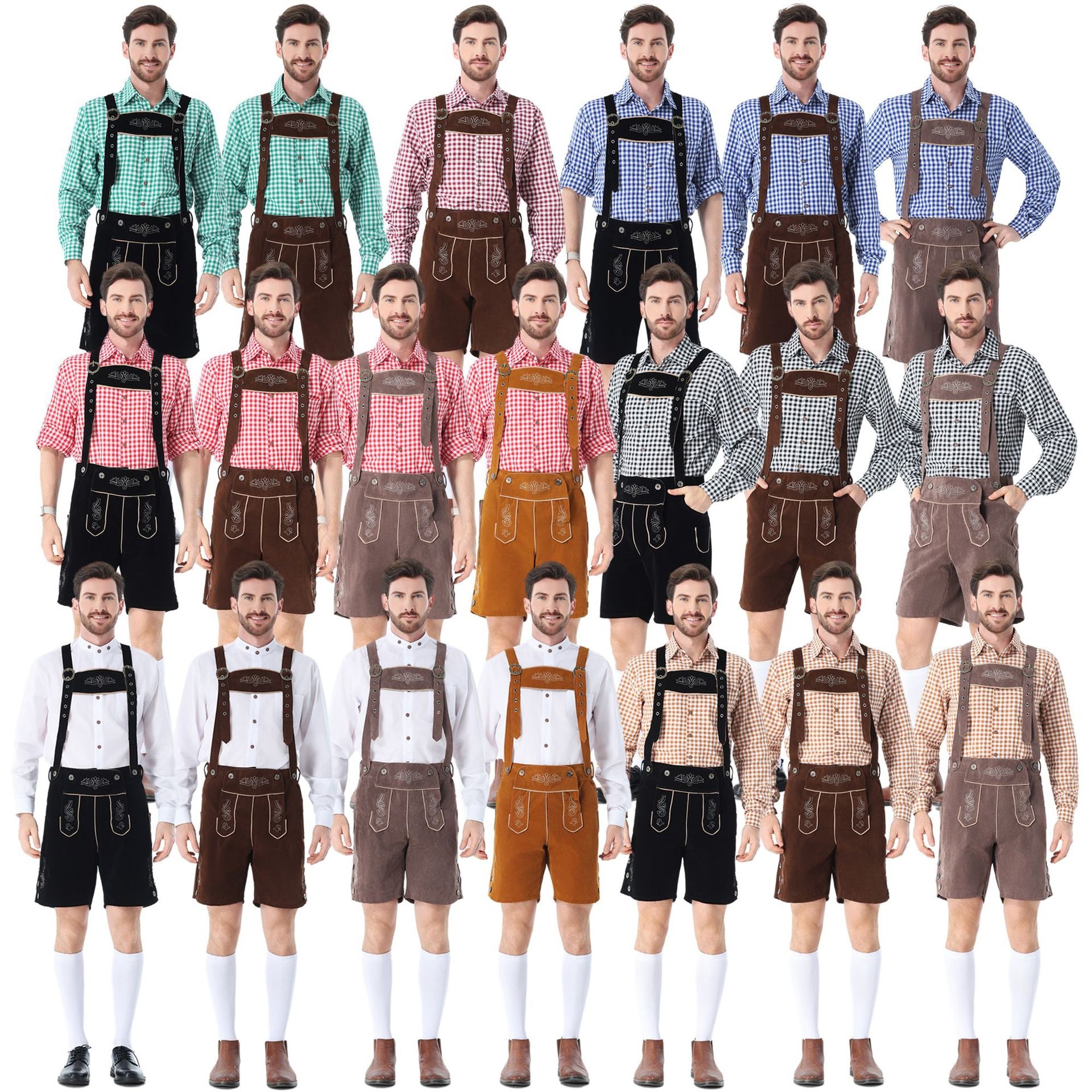 Guangzhou Apparel & Clothing, German Embroidery, Men's Beer Costume, Halloween Costume