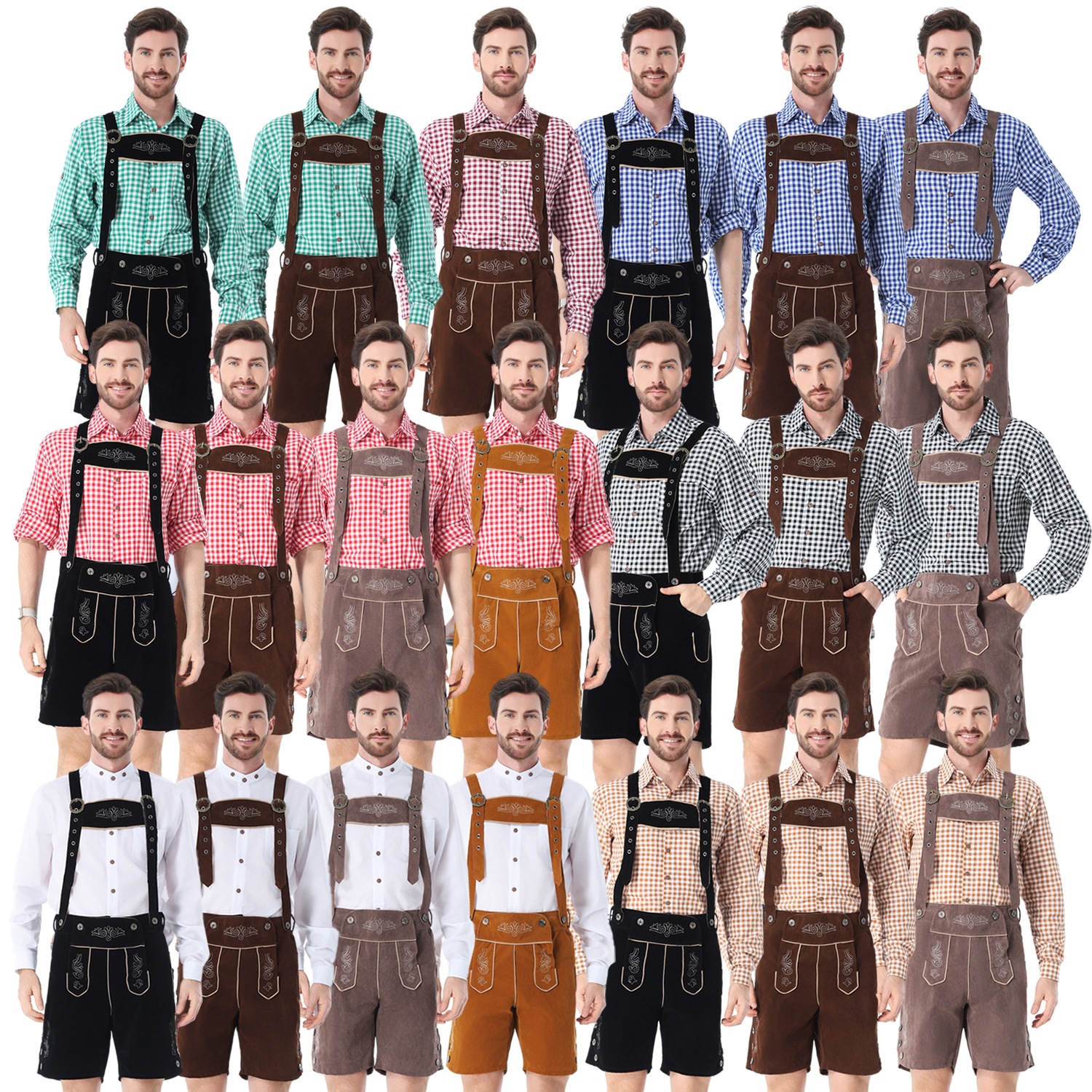 Guangzhou Apparel & Clothing, German Embroidery, Men's Beer Costume, Halloween Costume