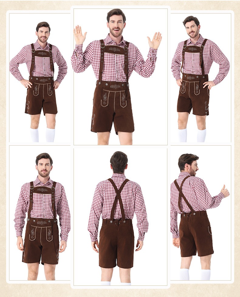 Guangzhou Apparel & Clothing, German Embroidery, Men's Beer Costume, Halloween Costume