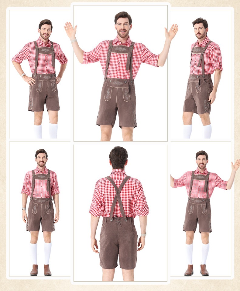 Guangzhou Apparel & Clothing, German Embroidery, Men's Beer Costume, Halloween Costume