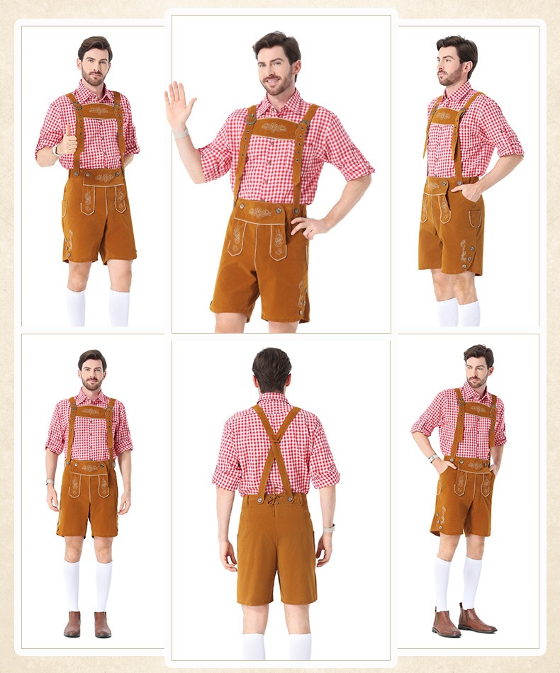 Guangzhou Apparel & Clothing, German Embroidery, Men's Beer Costume, Halloween Costume
