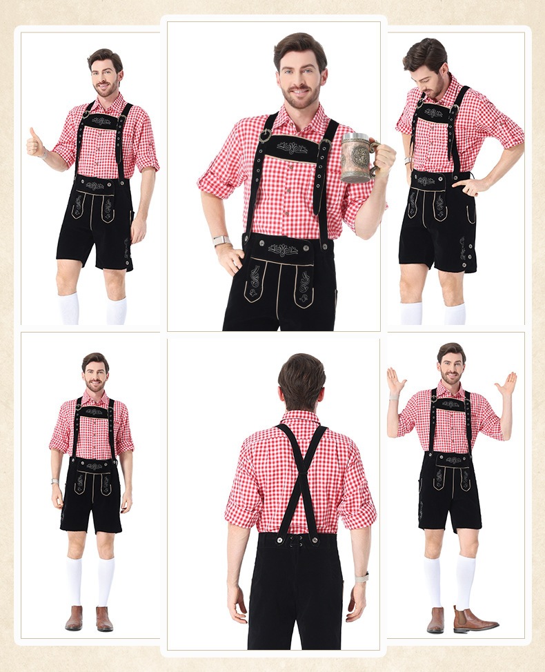 Guangzhou Apparel & Clothing, German Embroidery, Men's Beer Costume, Halloween Costume