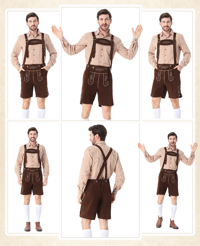 Guangzhou Apparel & Clothing, German Embroidery, Men's Beer Costume, Halloween Costume
