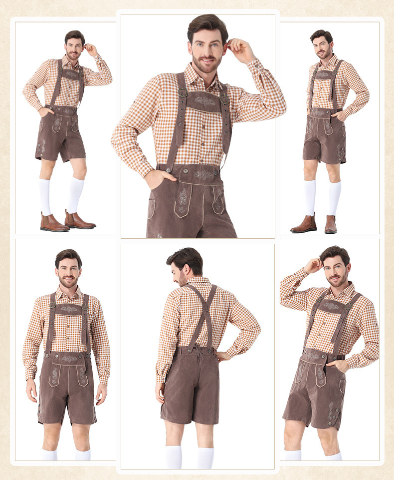 Guangzhou Apparel & Clothing, German Embroidery, Men's Beer Costume, Halloween Costume