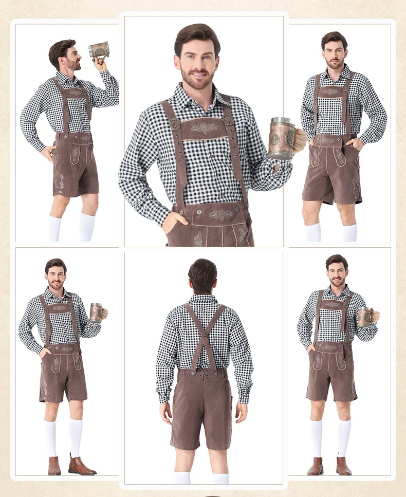 Guangzhou Apparel & Clothing, German Embroidery, Men's Beer Costume, Halloween Costume