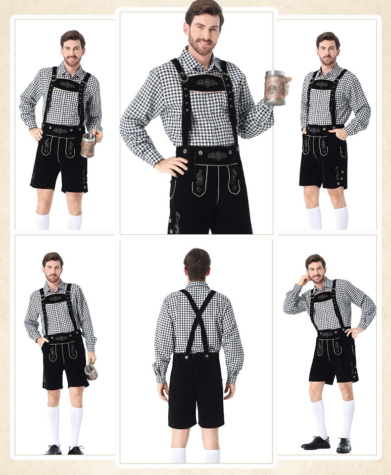 Guangzhou Apparel & Clothing, German Embroidery, Men's Beer Costume, Halloween Costume