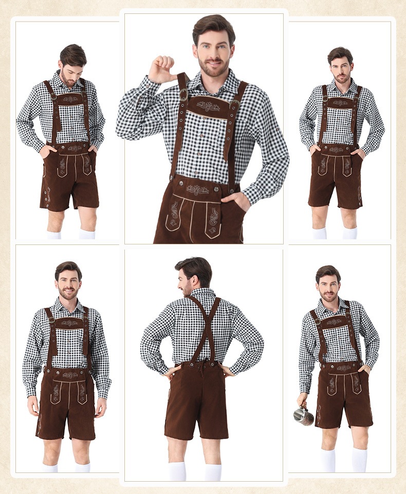 Guangzhou Apparel & Clothing, German Embroidery, Men's Beer Costume, Halloween Costume