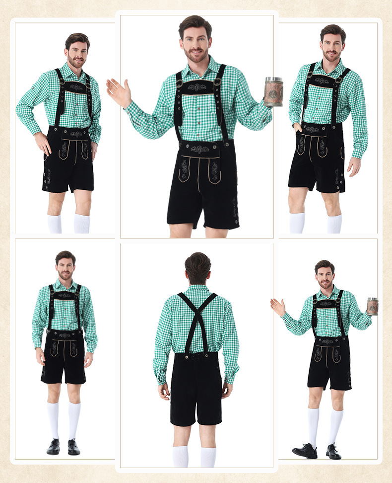 Guangzhou Apparel & Clothing, German Embroidery, Men's Beer Costume, Halloween Costume