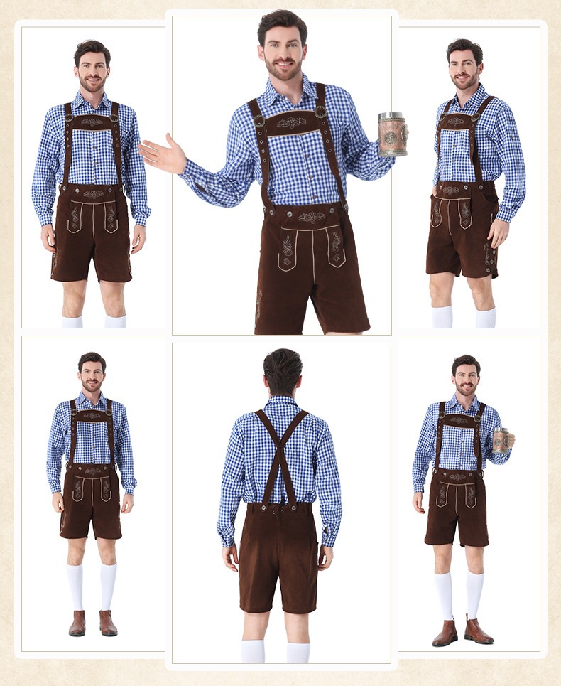 Guangzhou Apparel & Clothing, German Embroidery, Men's Beer Costume, Halloween Costume