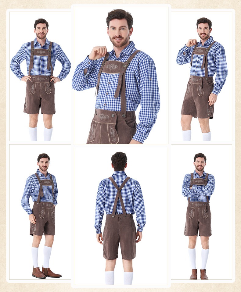 Guangzhou Apparel & Clothing, German Embroidery, Men's Beer Costume, Halloween Costume