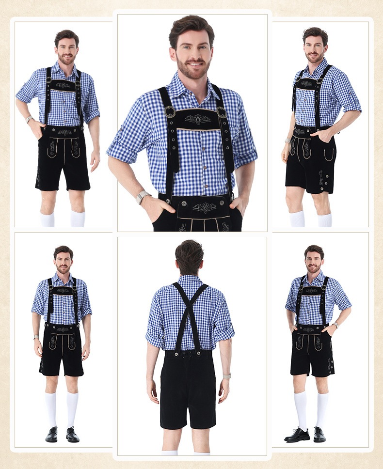 Guangzhou Apparel & Clothing, German Embroidery, Men's Beer Costume, Halloween Costume
