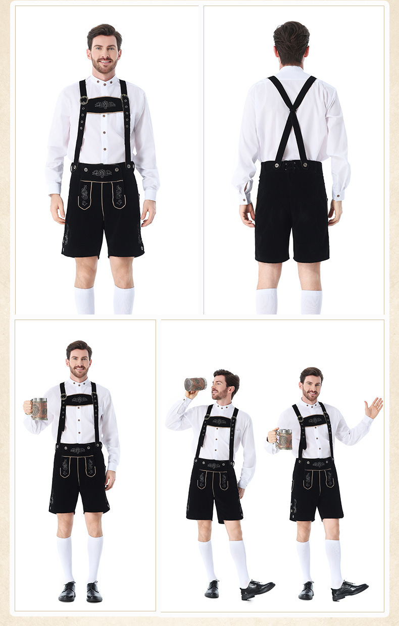 Guangzhou Apparel & Clothing, German Embroidery, Men's Beer Costume, Halloween Costume