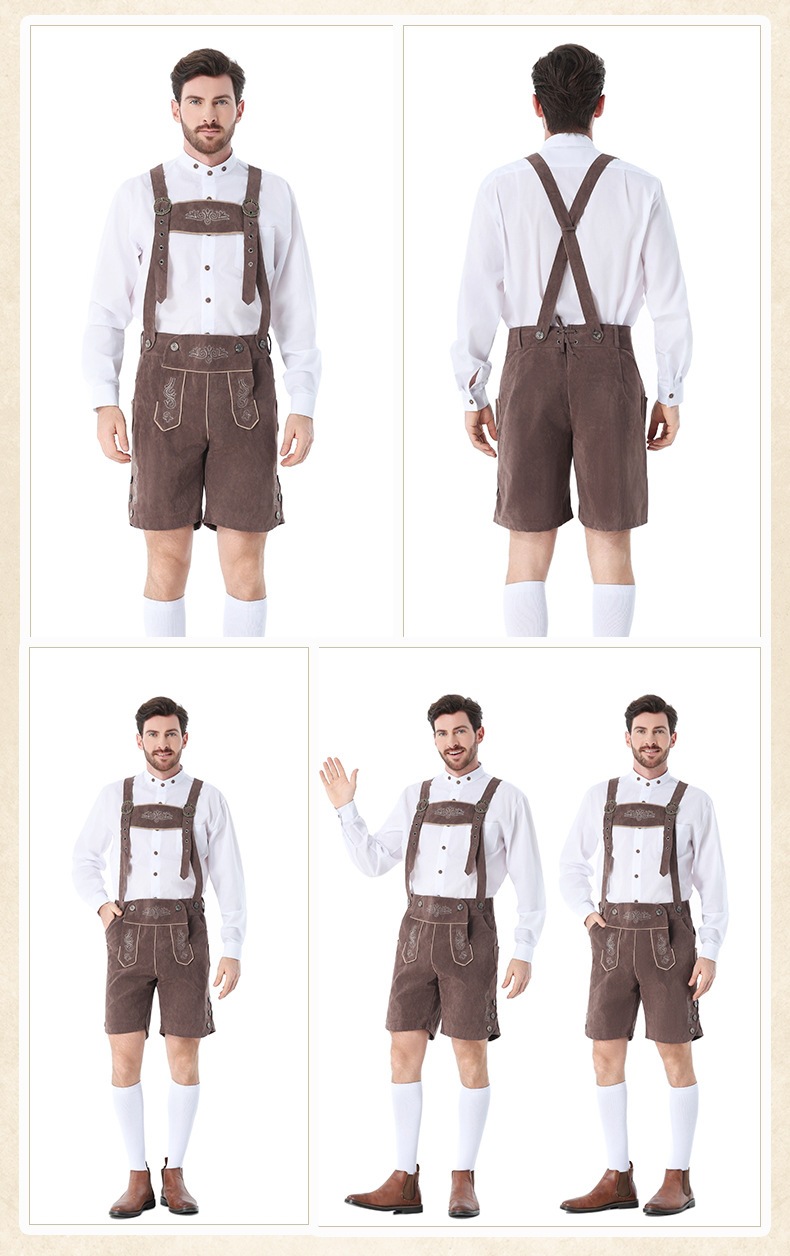 Guangzhou Apparel & Clothing, German Embroidery, Men's Beer Costume, Halloween Costume