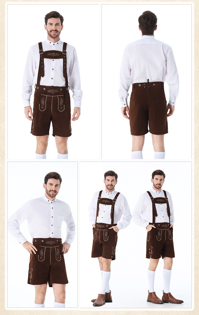 Guangzhou Apparel & Clothing, German Embroidery, Men's Beer Costume, Halloween Costume