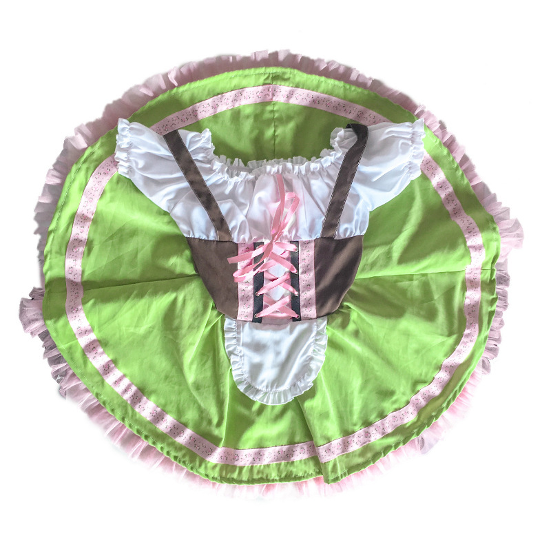 German Beer Festival Costumes, Grass Green Class Activity Performance Costumes, Cultural and Arts Festival Parent-Child Dresses Promotion