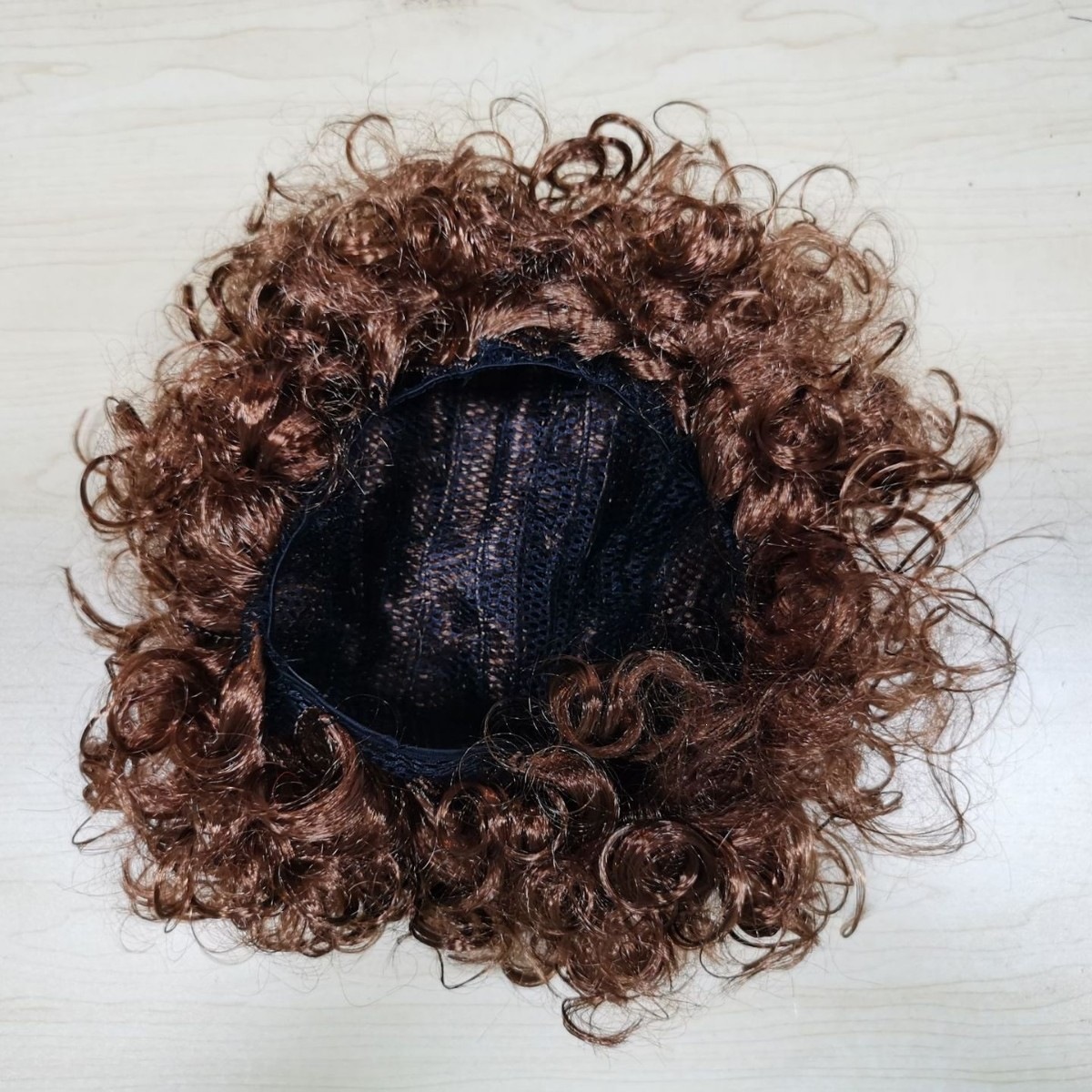 Funny curly afro hairstyle for kids, hip-hop style scientist wig, Halloween pirate cosplay costume accessories