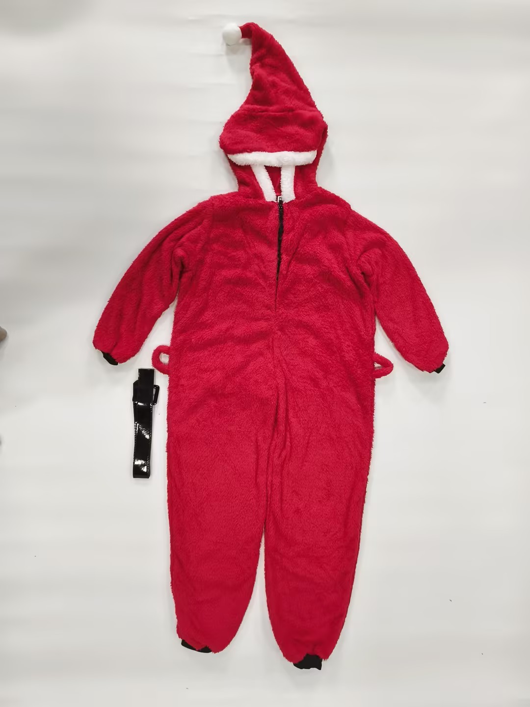 Coral fleece children's dark green parent-child Christmas costume, Halloween cosplay, Christmas tree children's clothing, performance costume