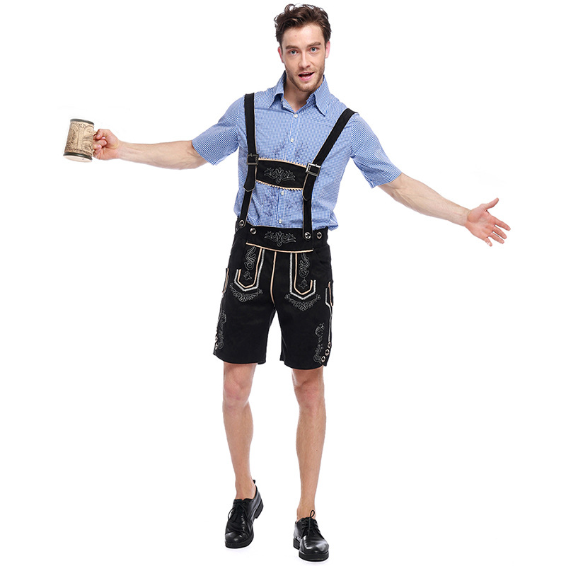 Guangzhou Apparel Adult Men's Beer Festival Costumes Beer Pants