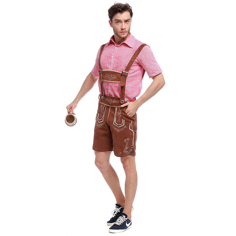Guangzhou Apparel Adult Men's Beer Festival Costumes Beer Pants