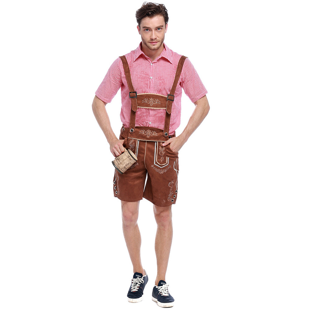 Guangzhou Apparel Adult Men's Beer Festival Costumes Beer Pants