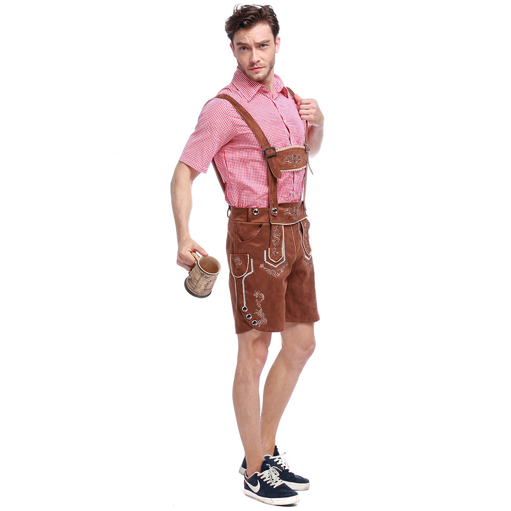 Guangzhou Apparel Adult Men's Beer Festival Costumes Beer Pants