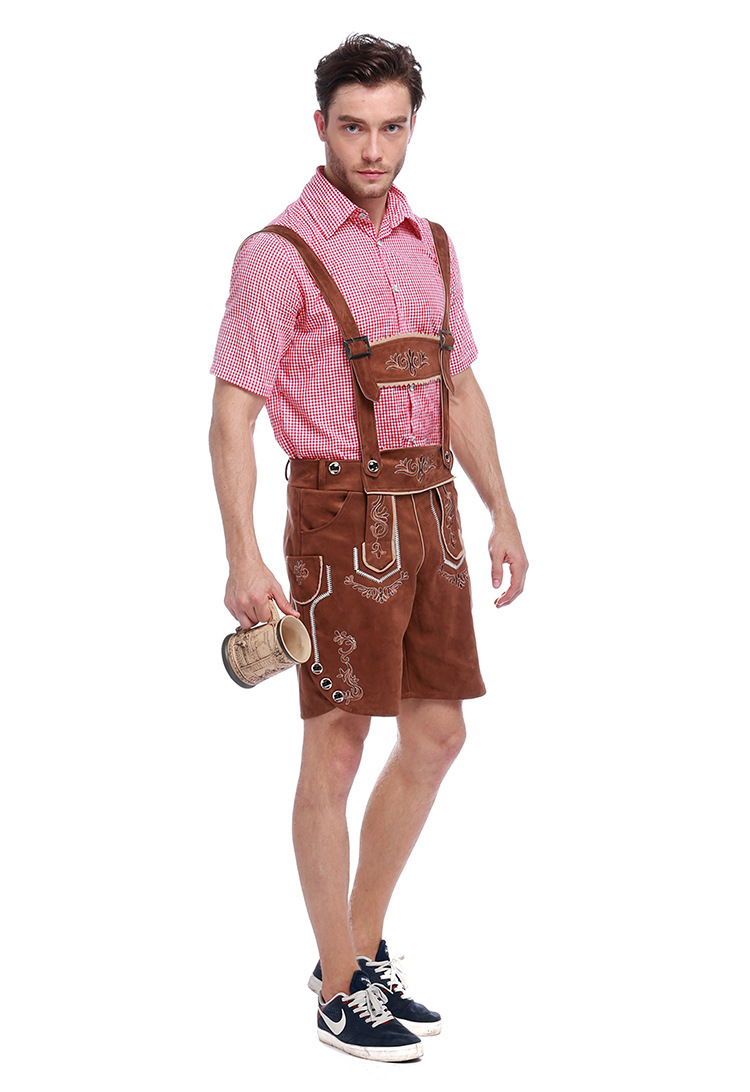 Guangzhou Apparel Adult Men's Beer Festival Costumes Beer Pants