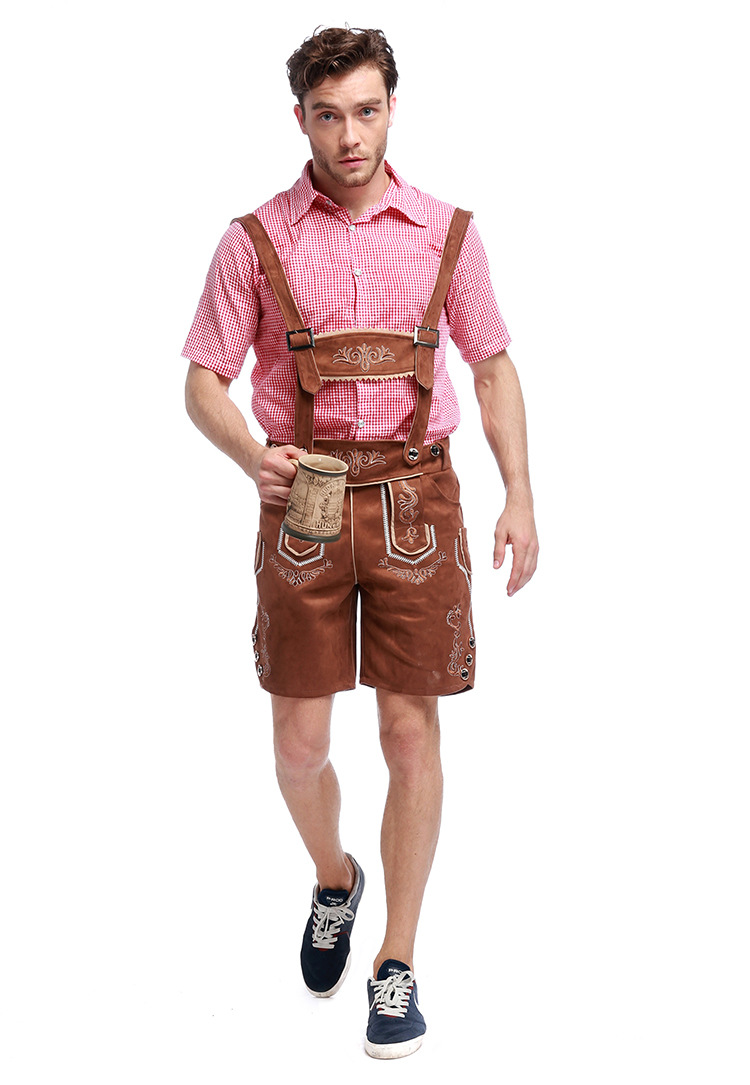 Guangzhou Apparel Adult Men's Beer Festival Costumes Beer Pants