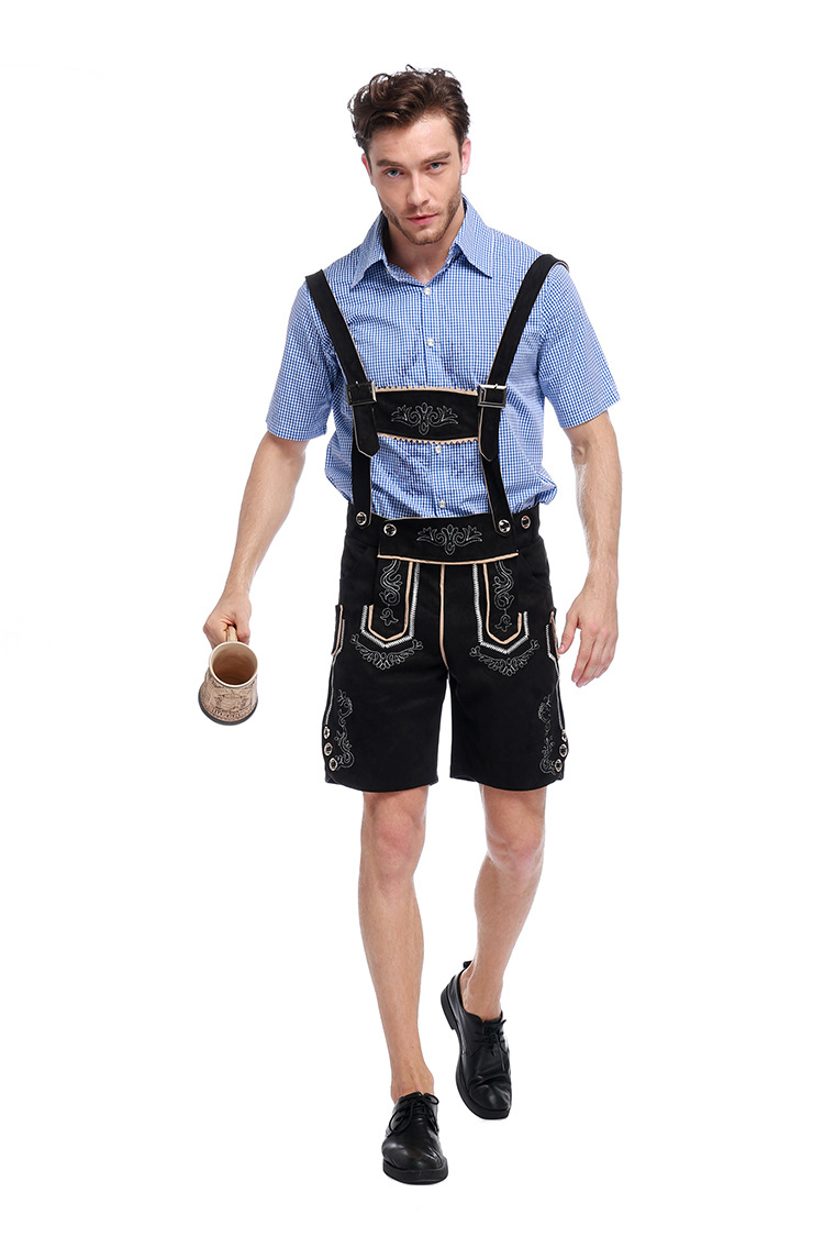 Guangzhou Apparel Adult Men's Beer Festival Costumes Beer Pants