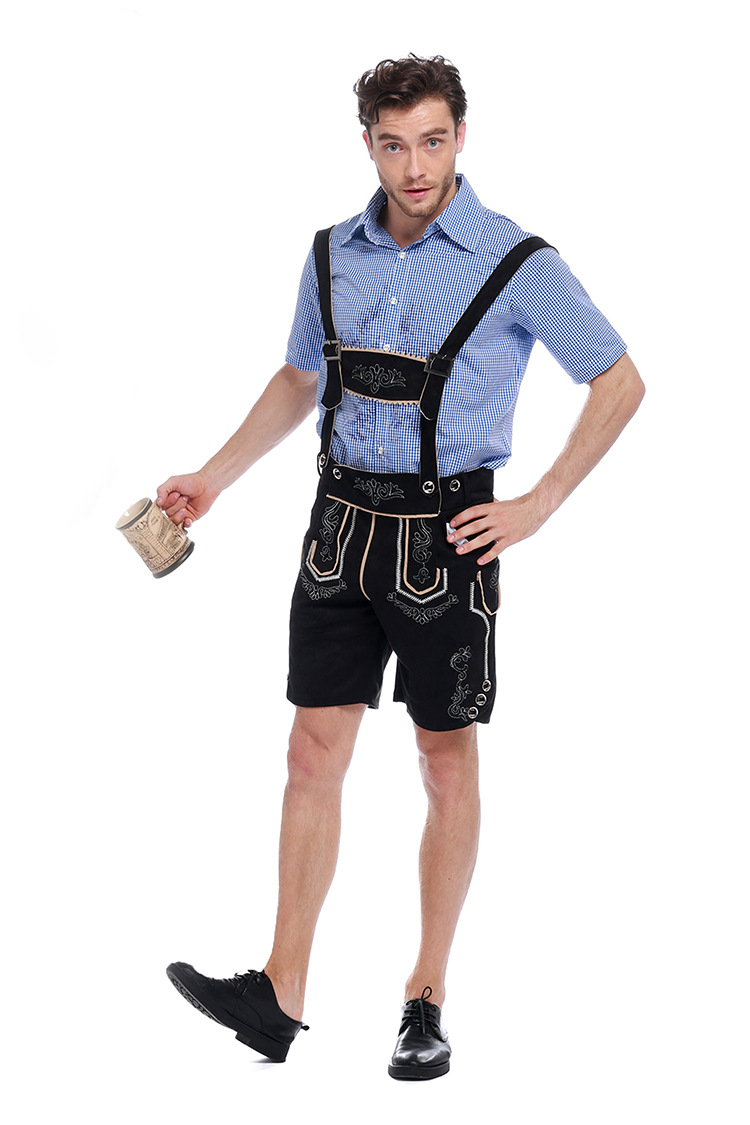 Guangzhou Apparel Adult Men's Beer Festival Costumes Beer Pants
