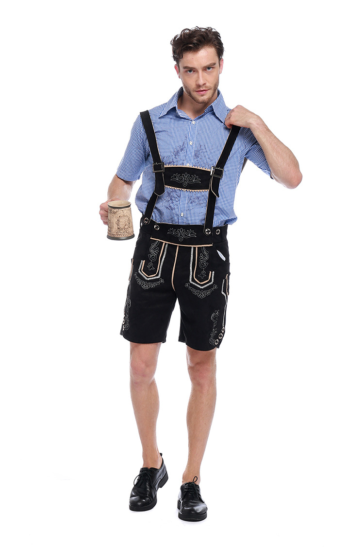 Guangzhou Apparel Adult Men's Beer Festival Costumes Beer Pants