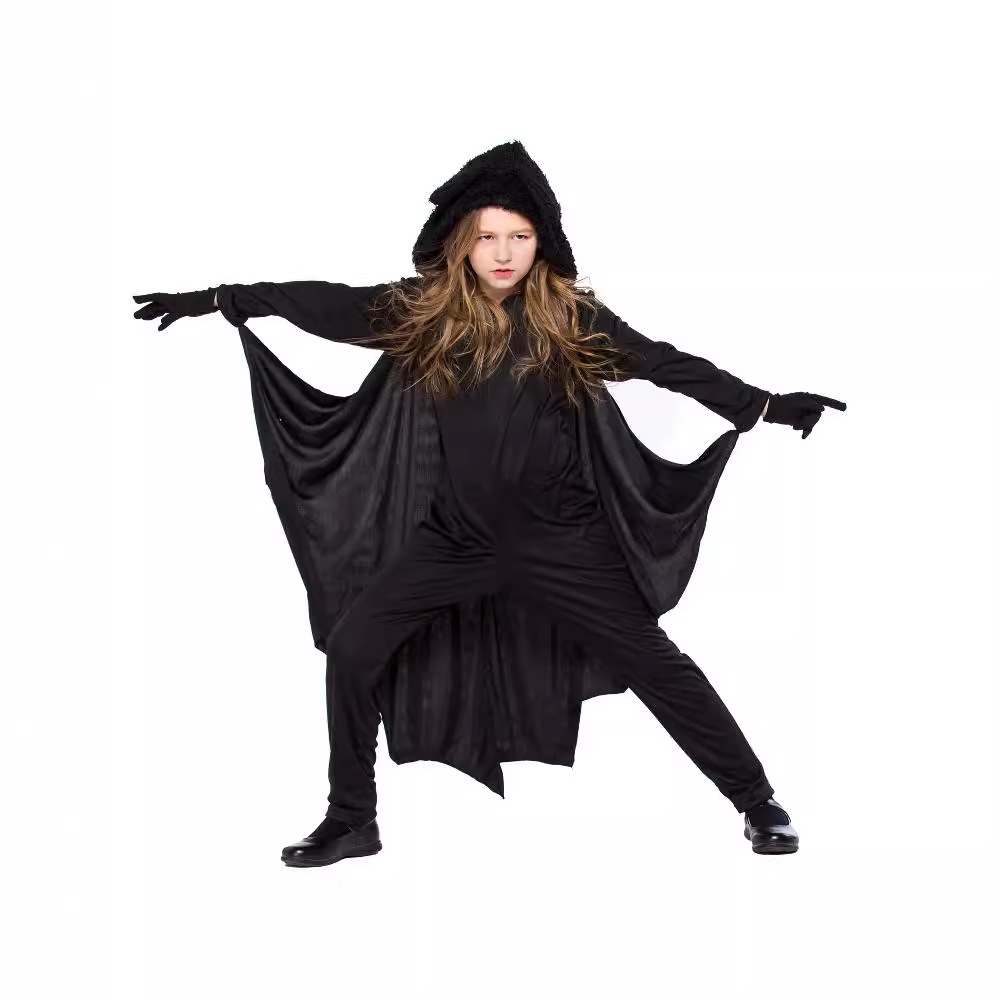 Unisex children's performance costume, bodysuit, animal bat costume, Halloween costume, children's clothing, stage performance costume