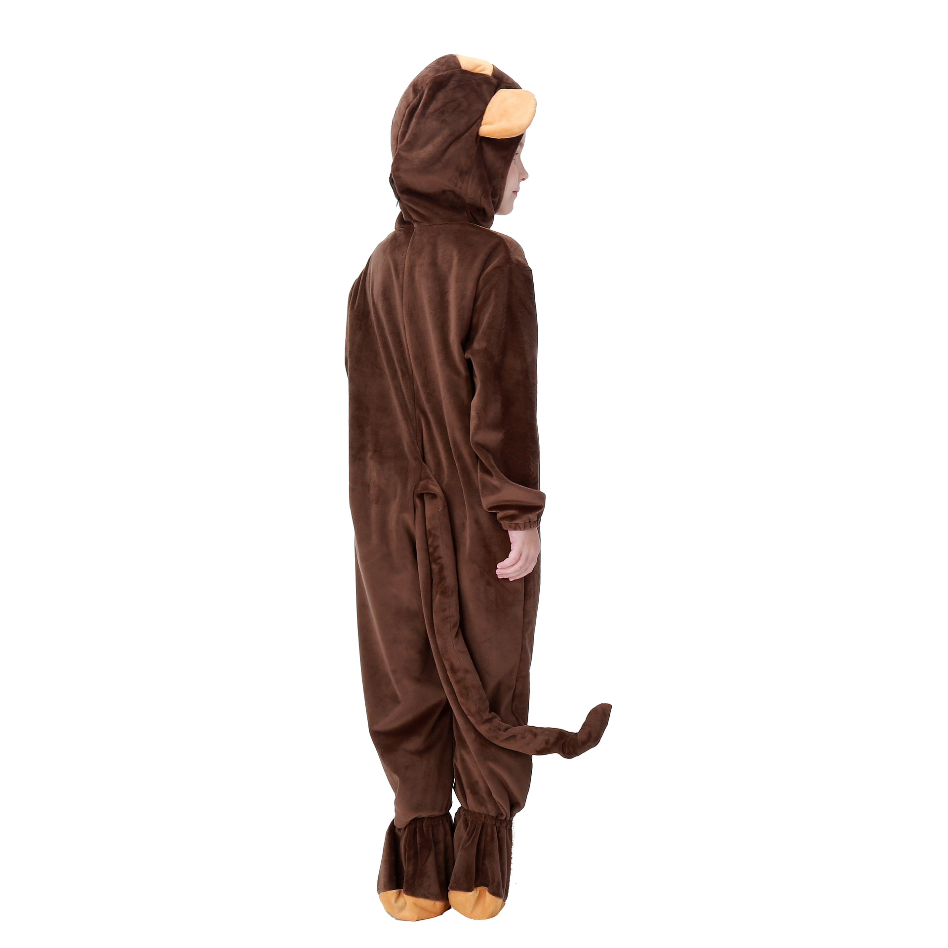 Halloween costume for children, monkey costume, animal role-playing loungewear, cosplay outfit, runs small, in stock.