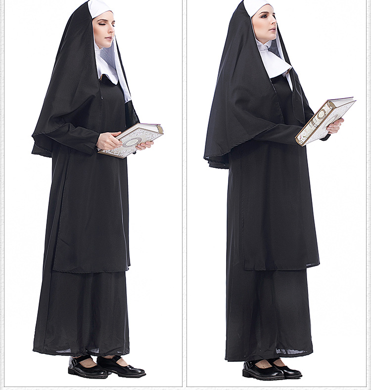 Cosplay Halloween Easter Carnival Adult Male Priest Costume