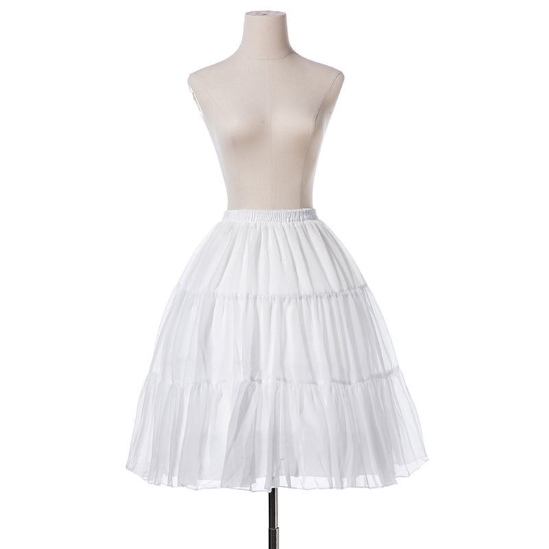 Marshmallow petticoat Lolita tulle skirt, super soft tulle, boneless, three-steel petticoat, cloud petticoat, adjustable