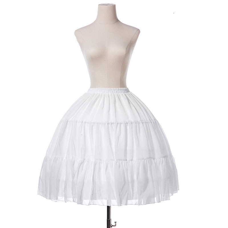 Marshmallow petticoat Lolita tulle skirt, super soft tulle, boneless, three-steel petticoat, cloud petticoat, adjustable