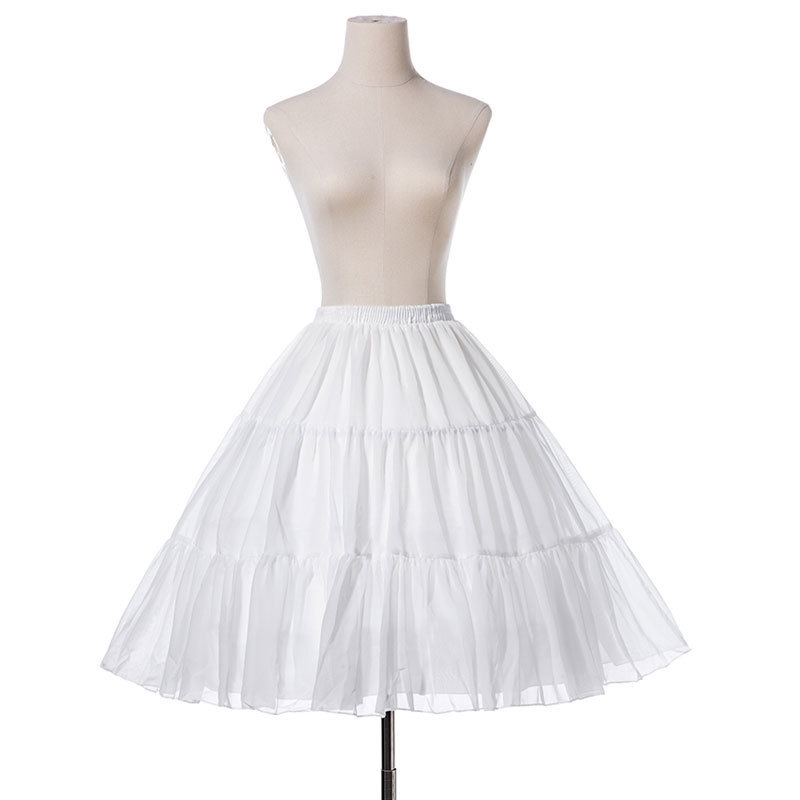 Marshmallow petticoat Lolita tulle skirt, super soft tulle, boneless, three-steel petticoat, cloud petticoat, adjustable