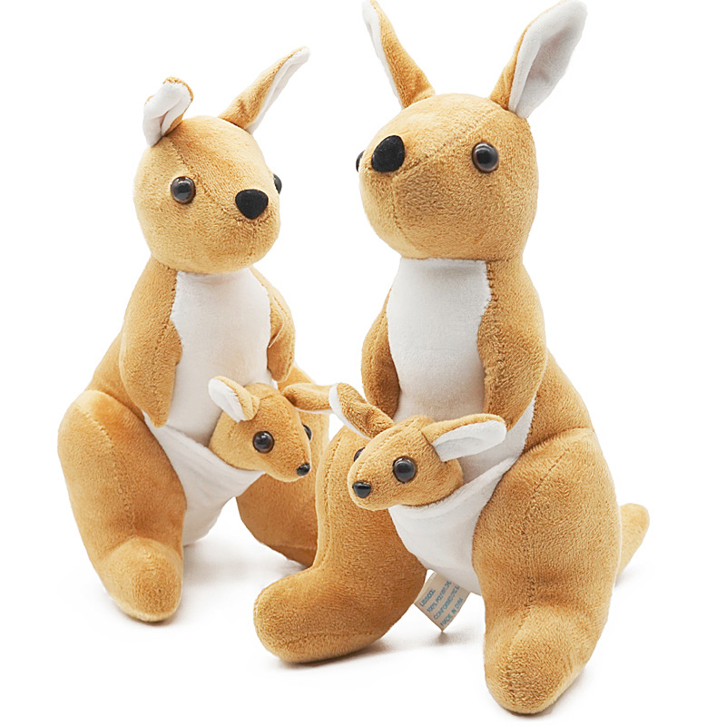 Parent-child family activities, games, children's dolls, cute kangaroo plush toys, Halloween accessories