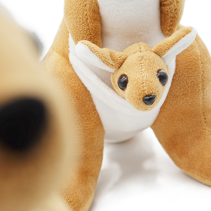 Parent-child family activities, games, children's dolls, cute kangaroo plush toys, Halloween accessories