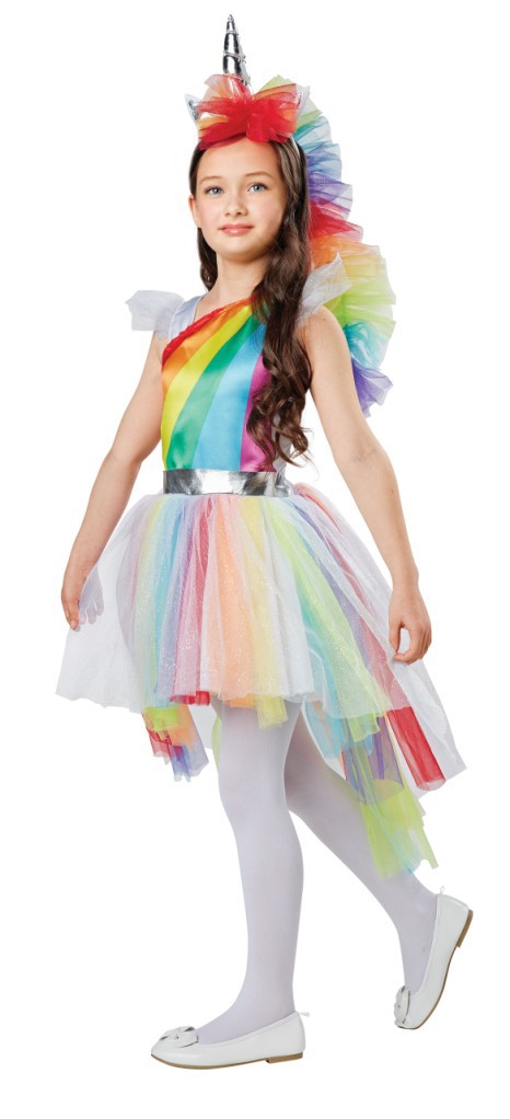 Children's Halloween party costume cosplay Friendship Magic Rainbow Pony Unicorn Dress