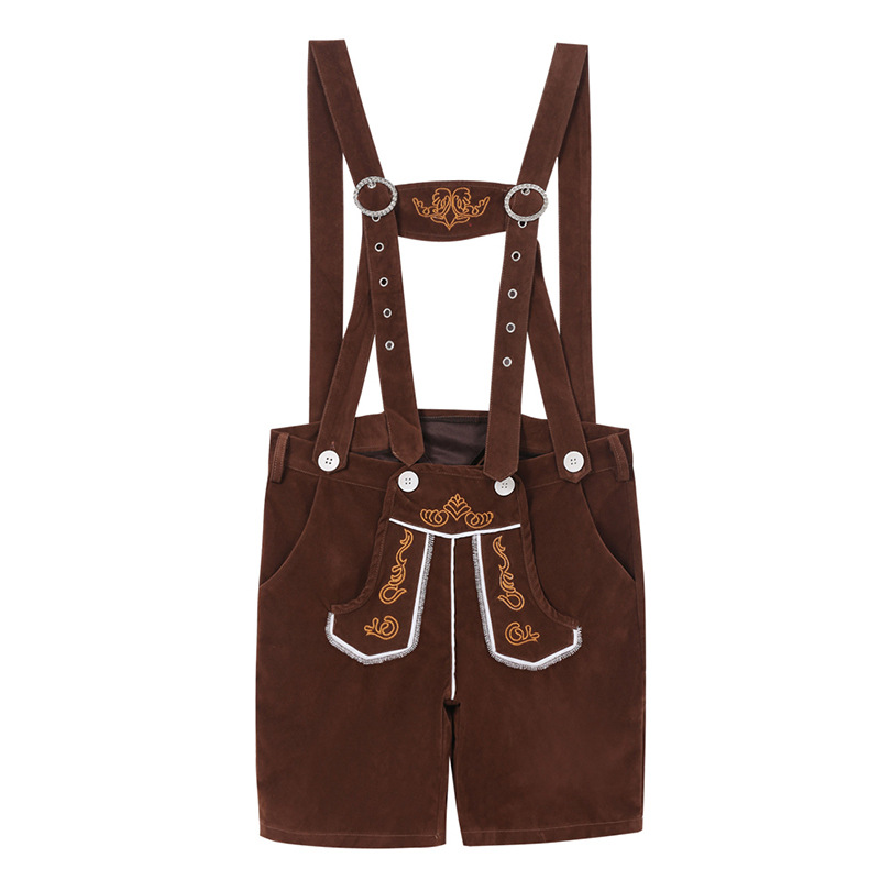 German Oktoberfest Costumes: Alpine Overalls, Adult Women's Traditional Party Attire