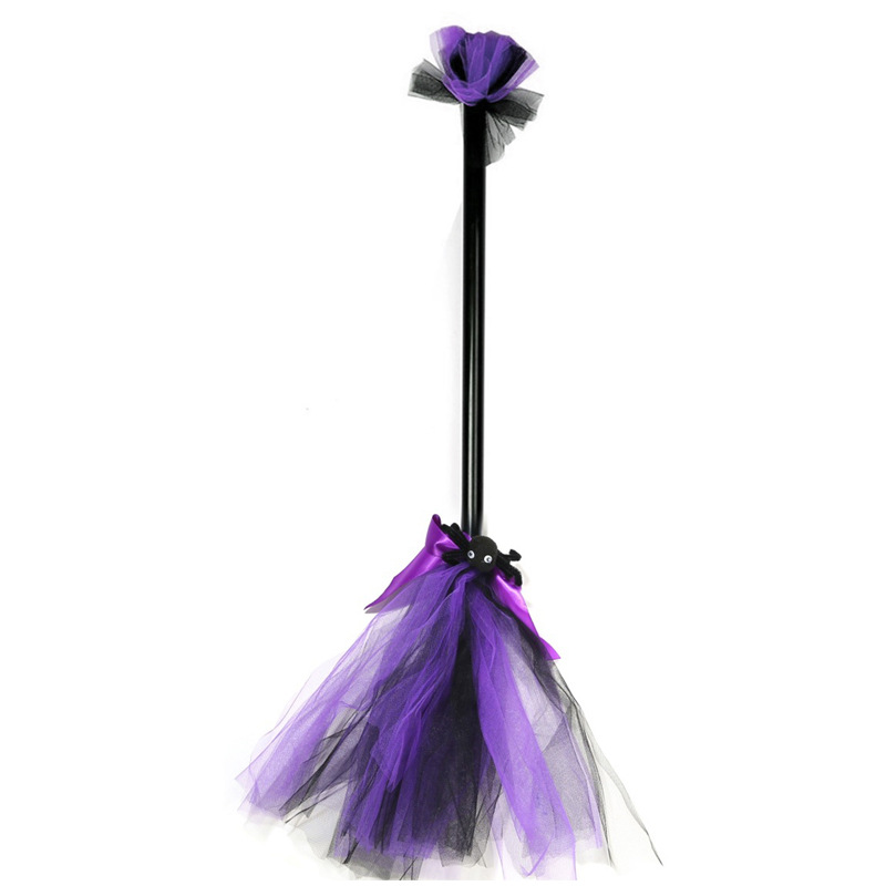 New Halloween cosplay costumes, accessories, props, two-tone witch Quidditch flying broom
