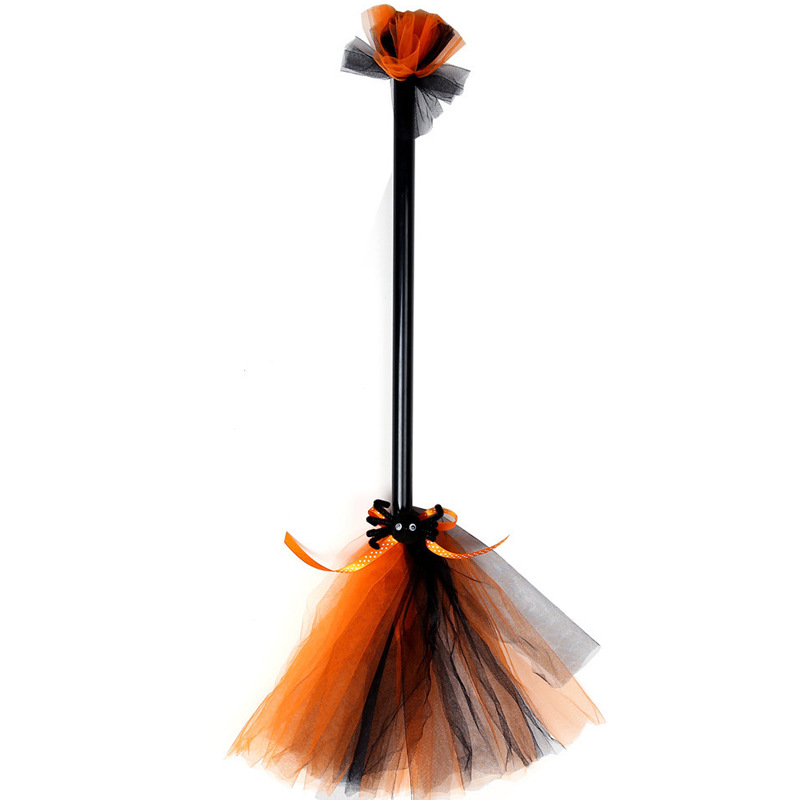 New Halloween cosplay costumes, accessories, props, two-tone witch Quidditch flying broom