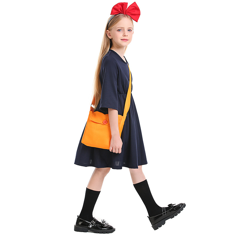 Halloween costume, Children's Day little witch cosplay, children's photography costume, Halloween Kiki outfit