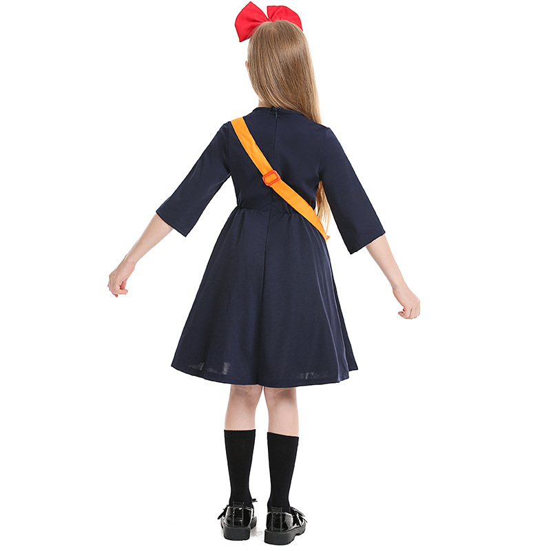 Halloween costume, Children's Day little witch cosplay, children's photography costume, Halloween Kiki outfit