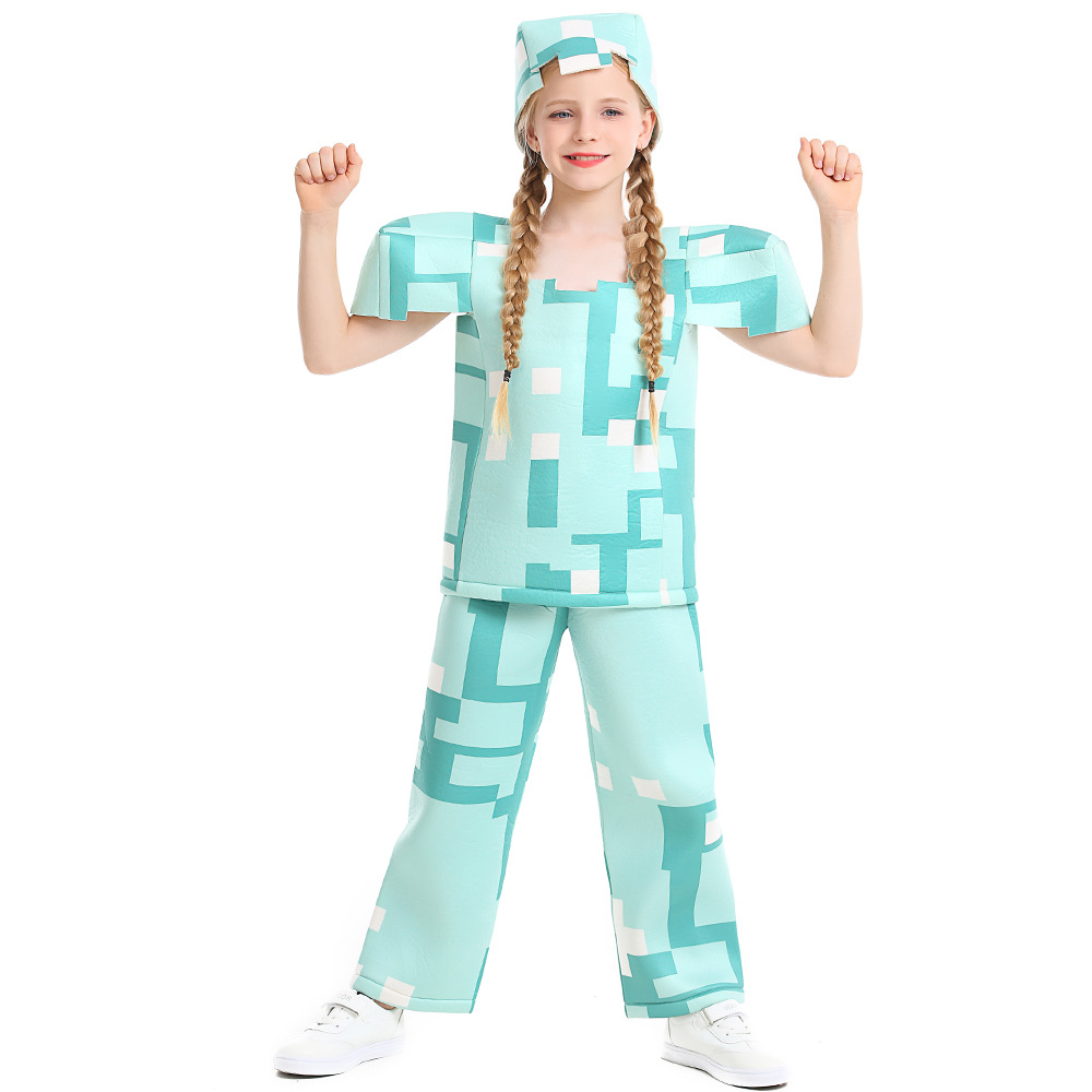Halloween children's costumes, role-playing costumes, children's stage cosplay performance costumes