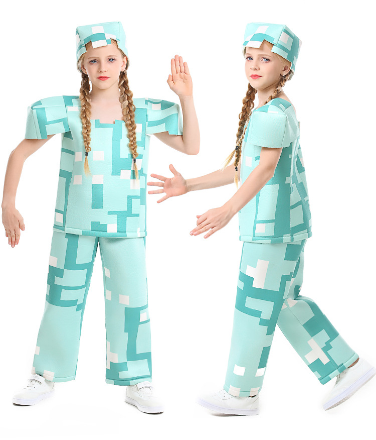 Halloween children's costumes, role-playing costumes, children's stage cosplay performance costumes