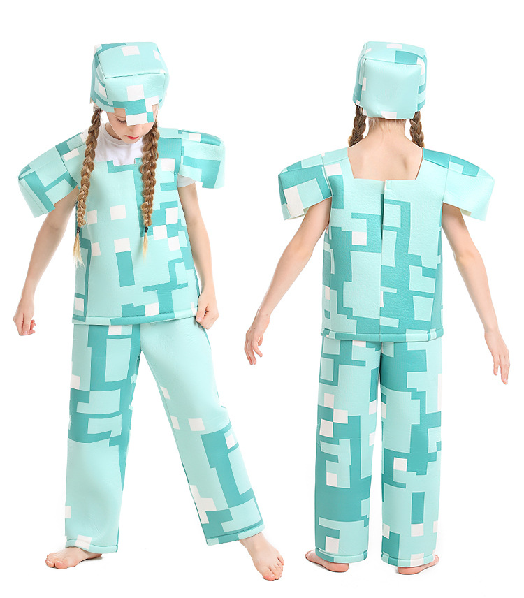 Halloween children's costumes, role-playing costumes, children's stage cosplay performance costumes